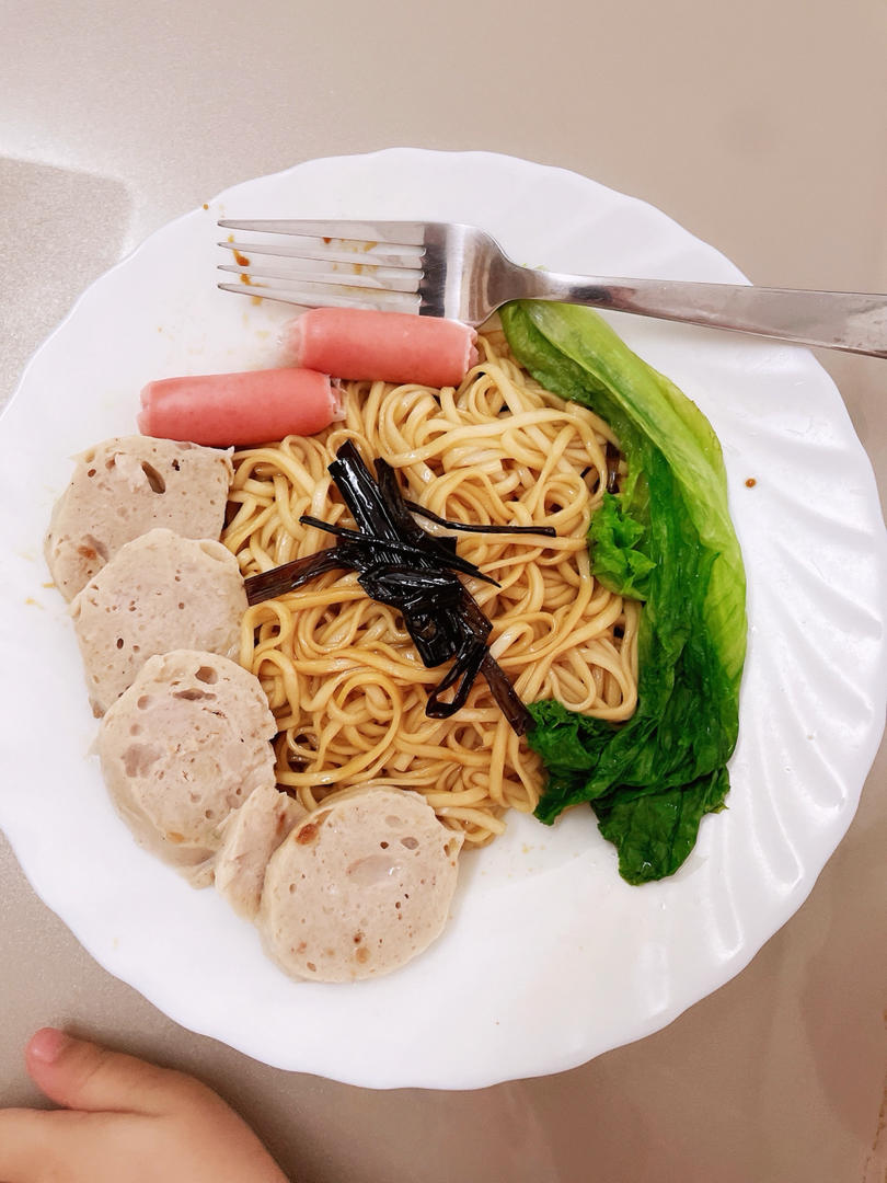 极香的葱油面