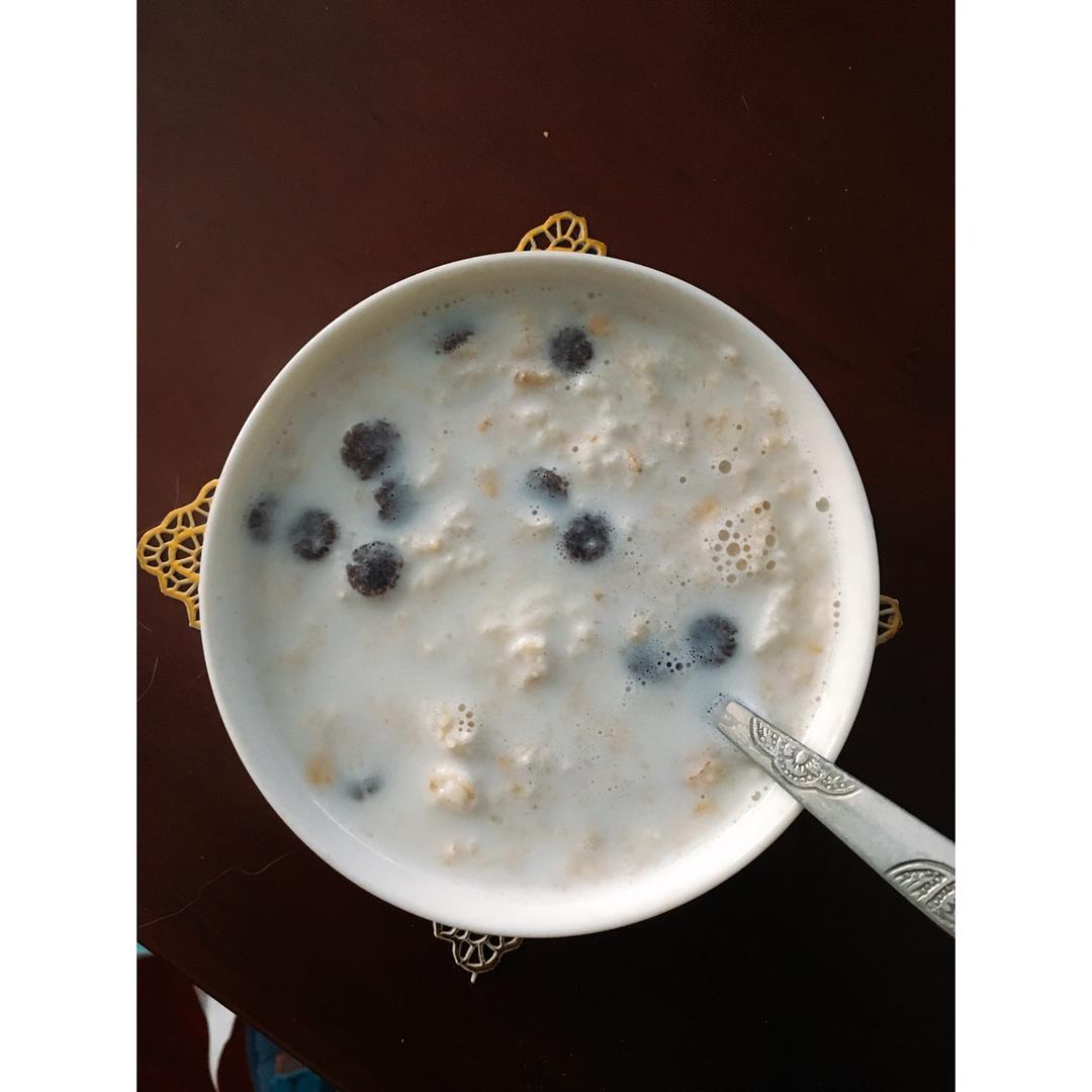 酒酿燕麦粥