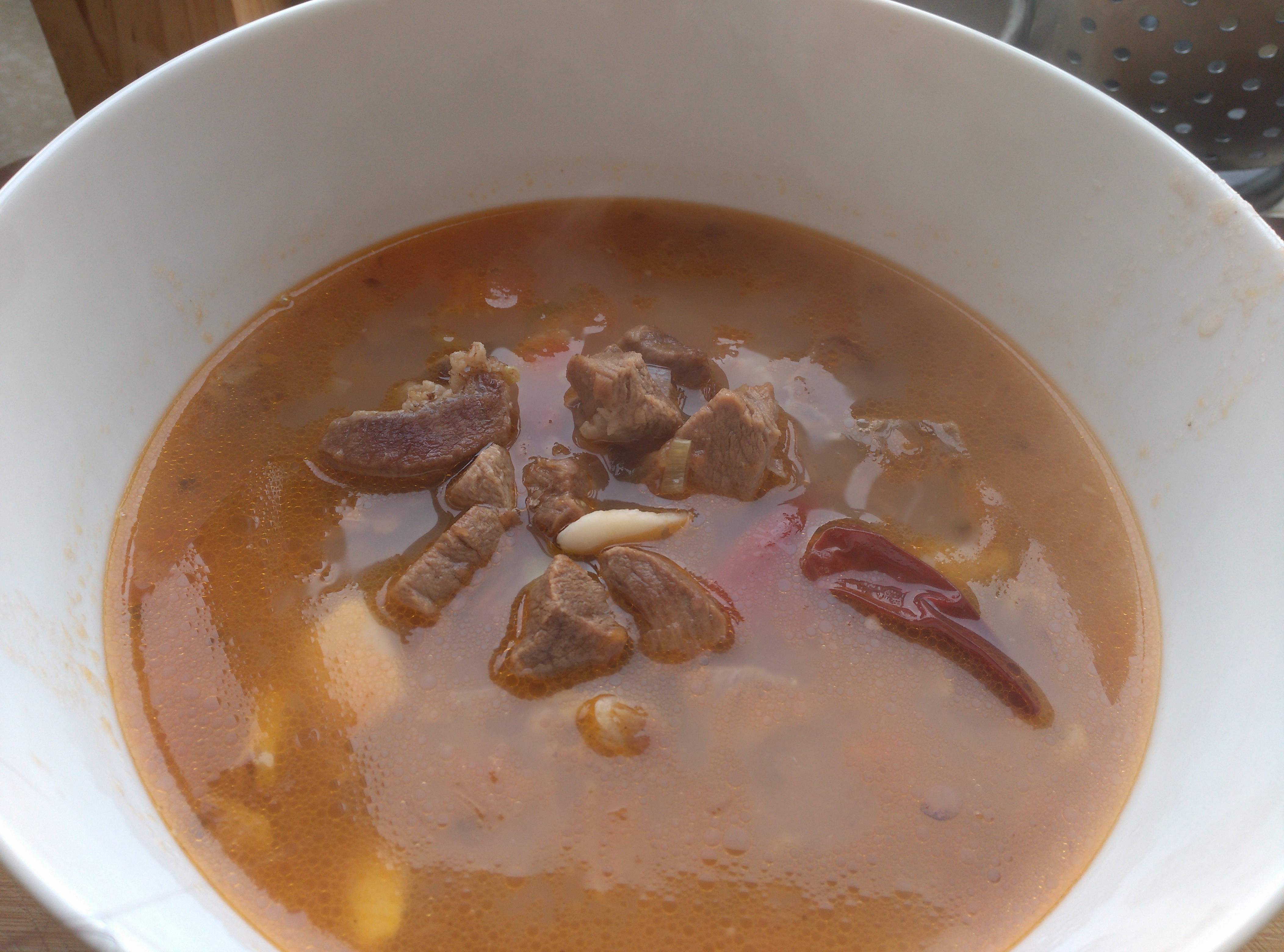 西红柿炖牛肉，酸酸的开胃菜