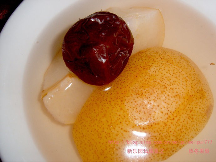 热冬果梨的做法
