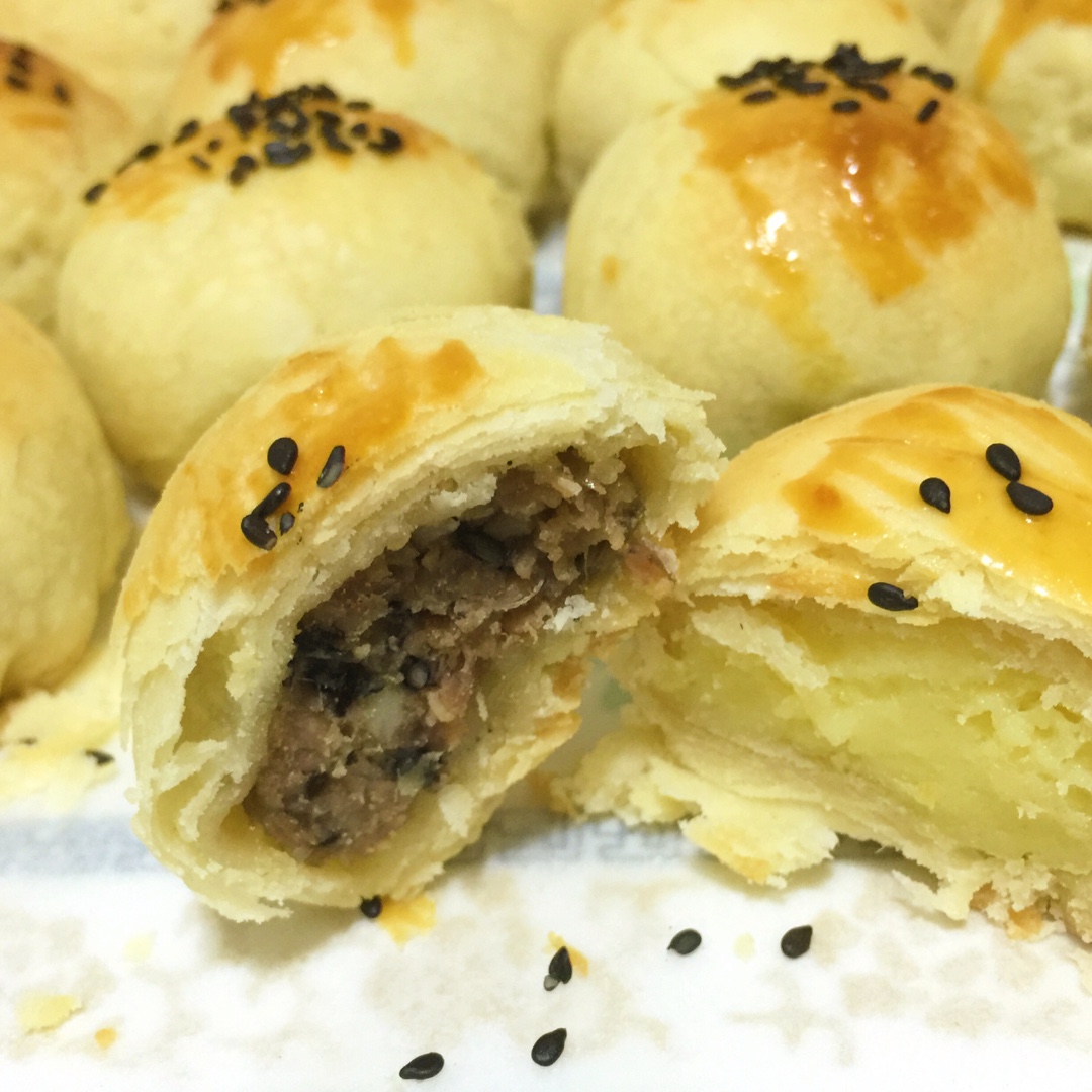 奶黄馅儿和奶黄包