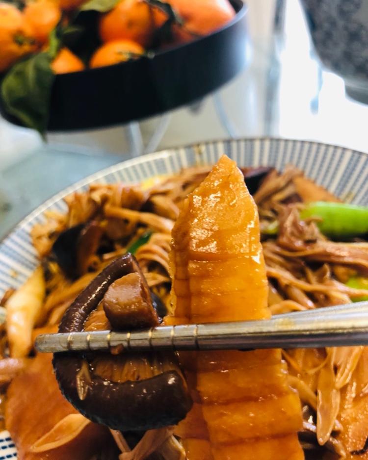 高纤减脂冬笋烧香菇