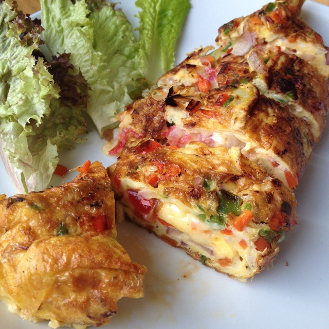 Omelet Pizza （蛋饼匹萨）