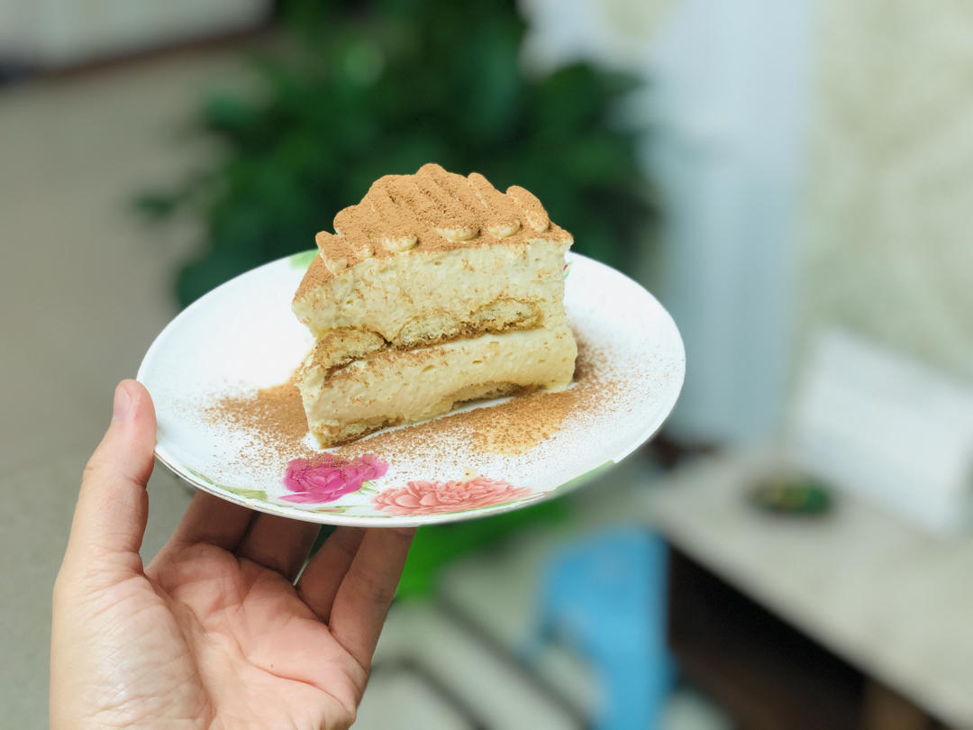 提拉米苏（熟蛋,无吉利丁）+自制马斯卡彭