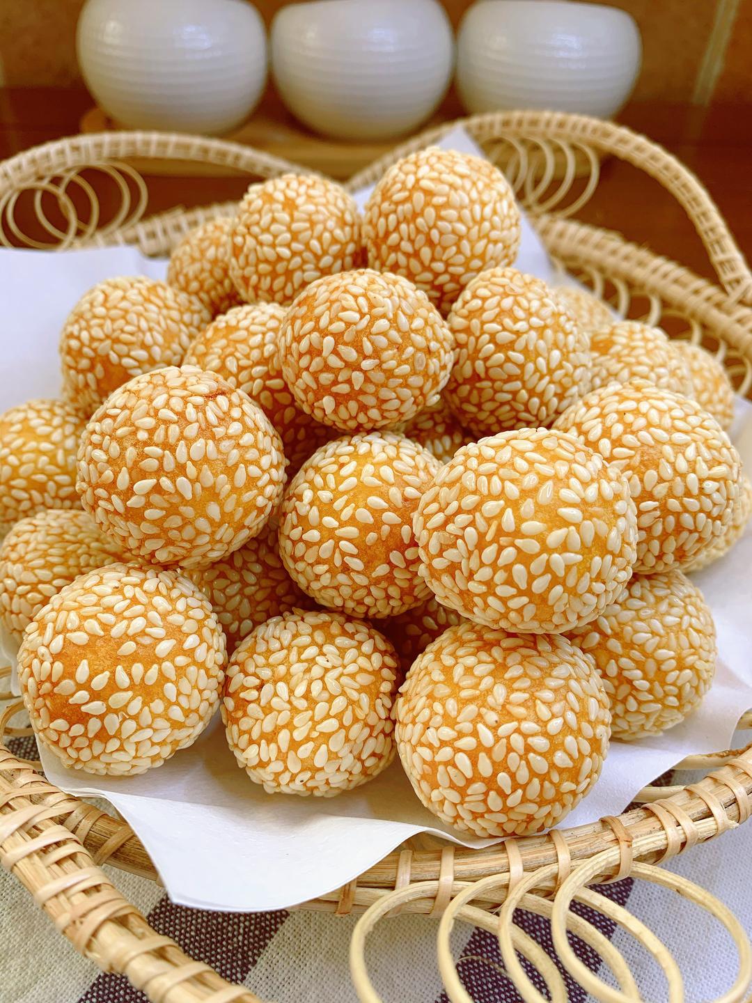 软糯南瓜球的做法