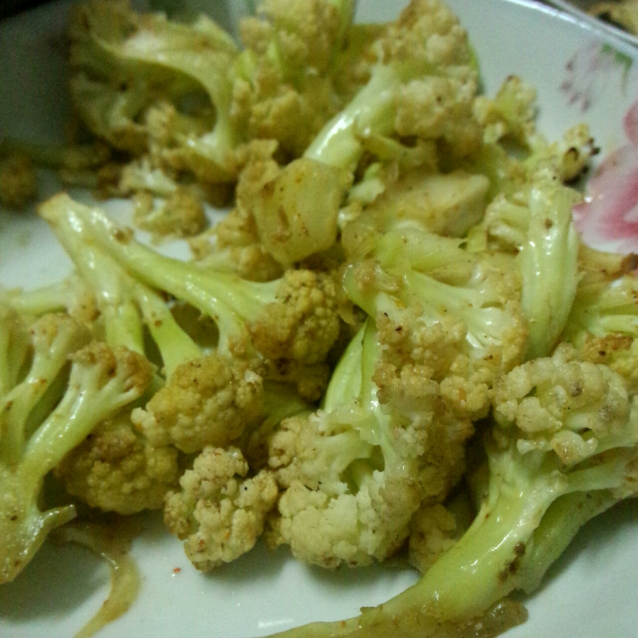 干烤菜花