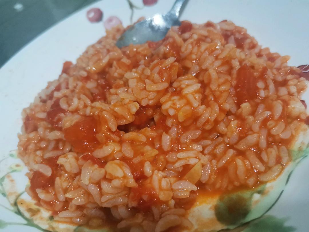 🔥酸甜的番茄烩饭，好吃到舔盘‼️