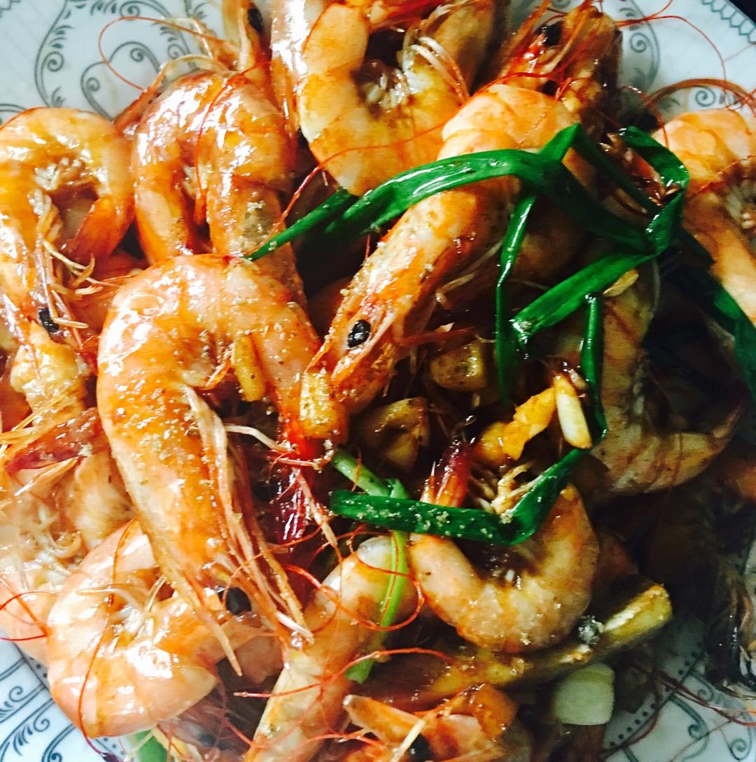 家常油爆虾