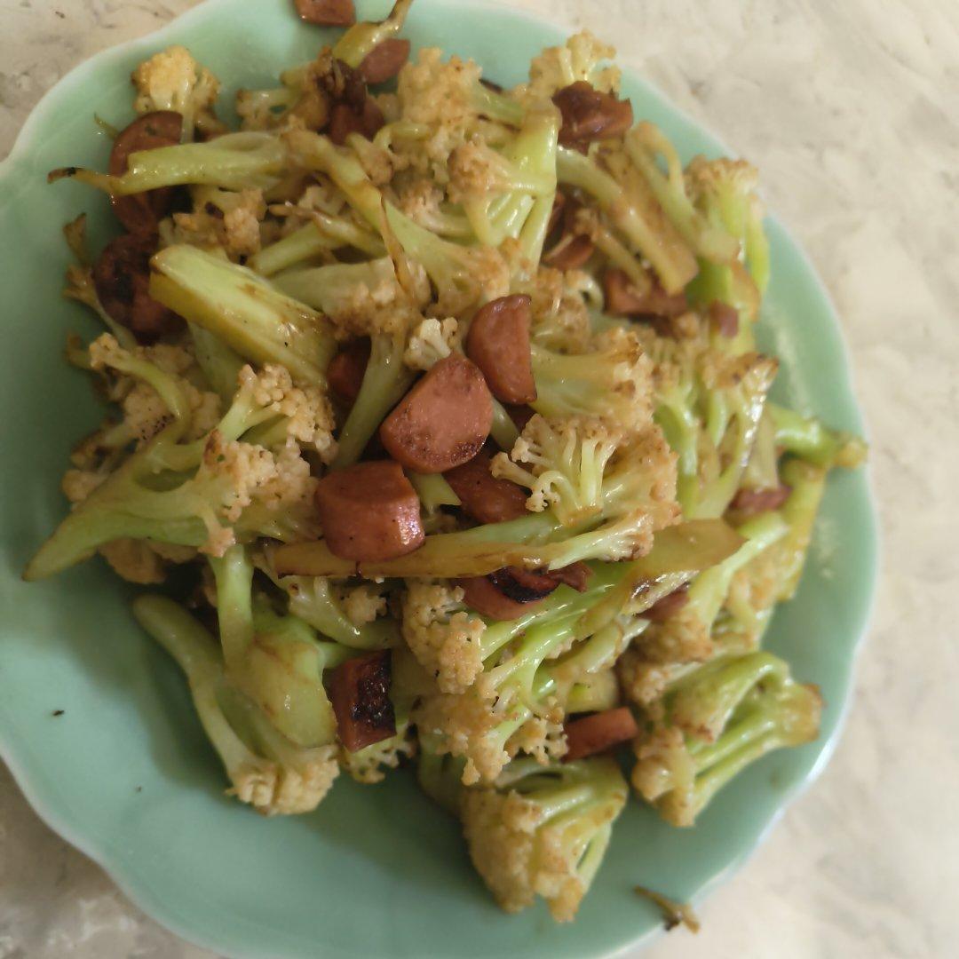 和饭店一个味道的干锅花菜