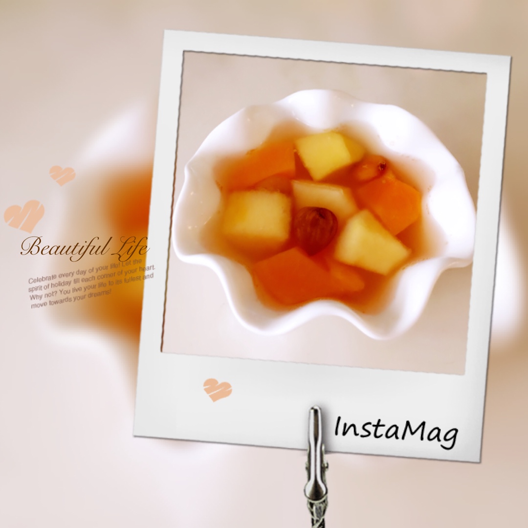 海底椰南北杏苹果糖水