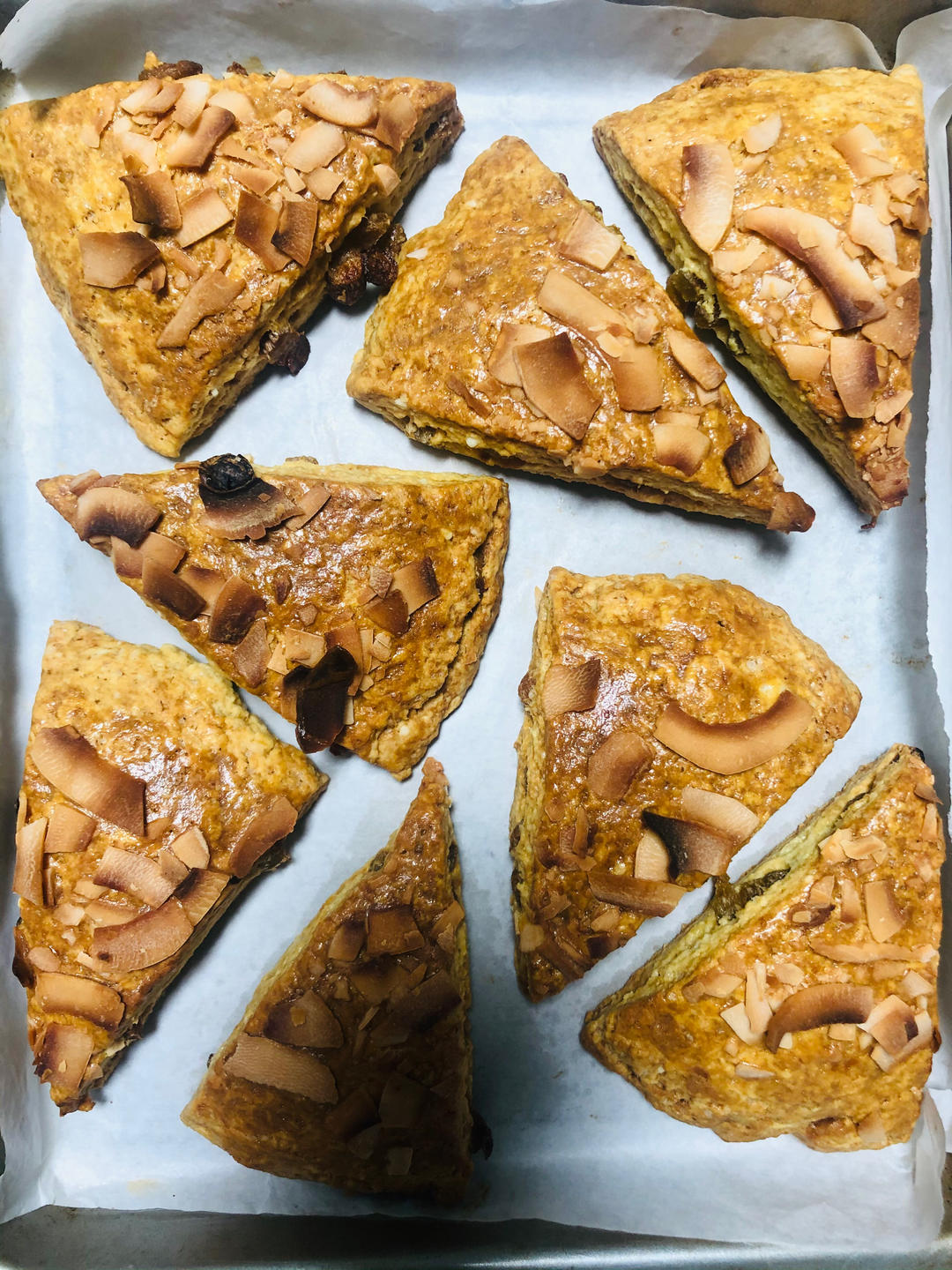 满屋飘香，口口都是满足——酥松香甜的蔓越莓蜜豆司康