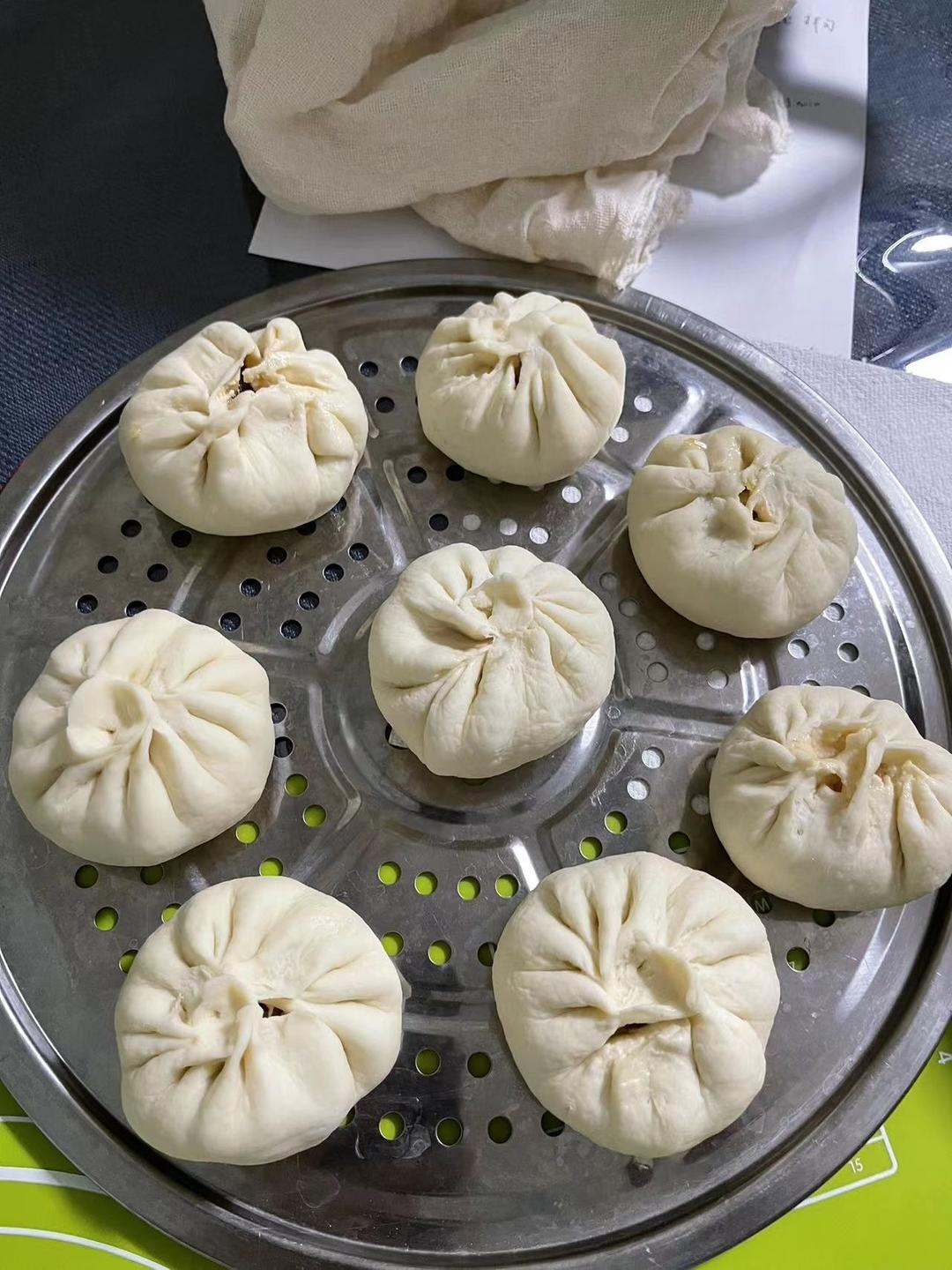 山东大白菜肉丁大包－附发面心得