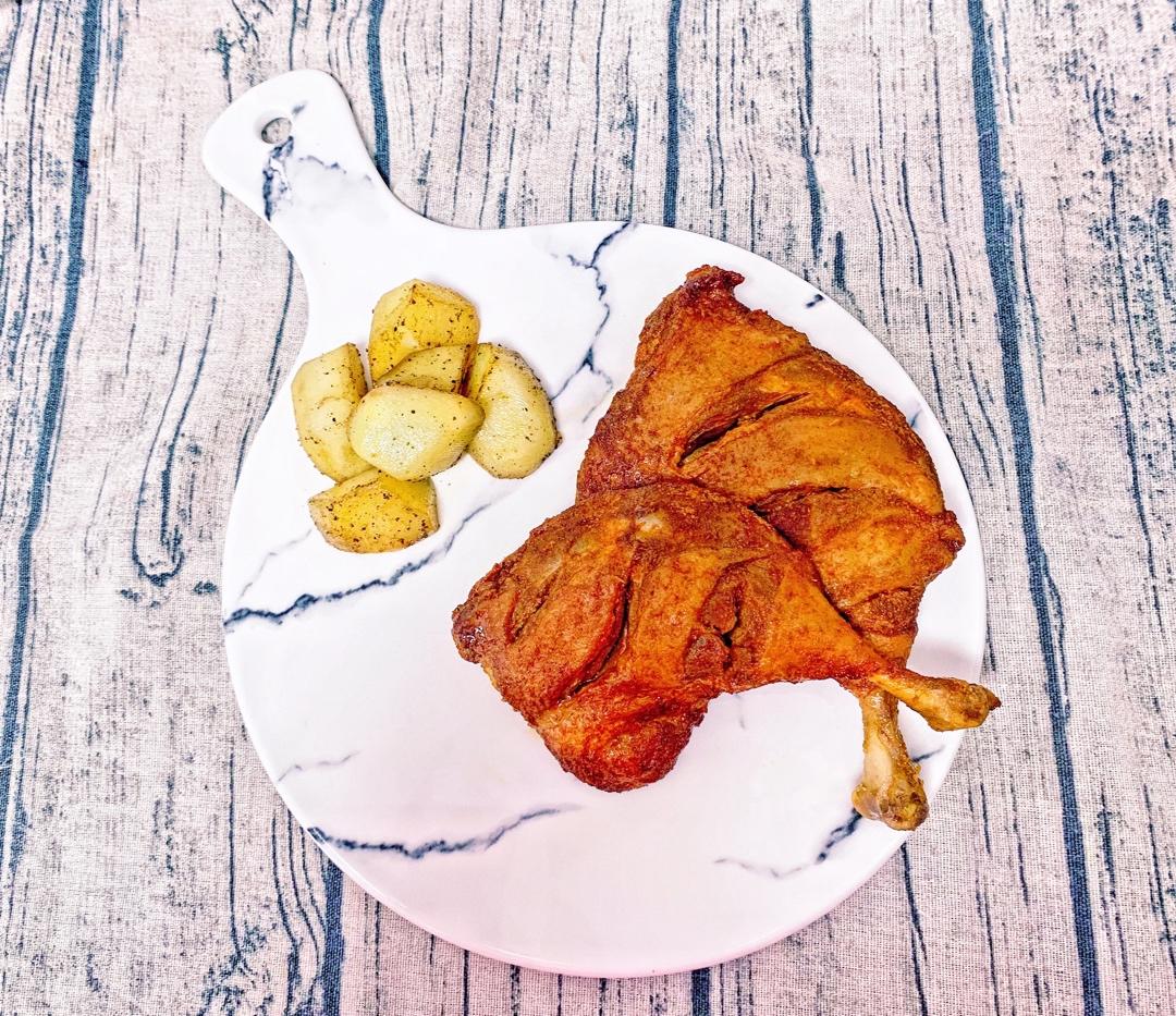 孜然烤鸭腿