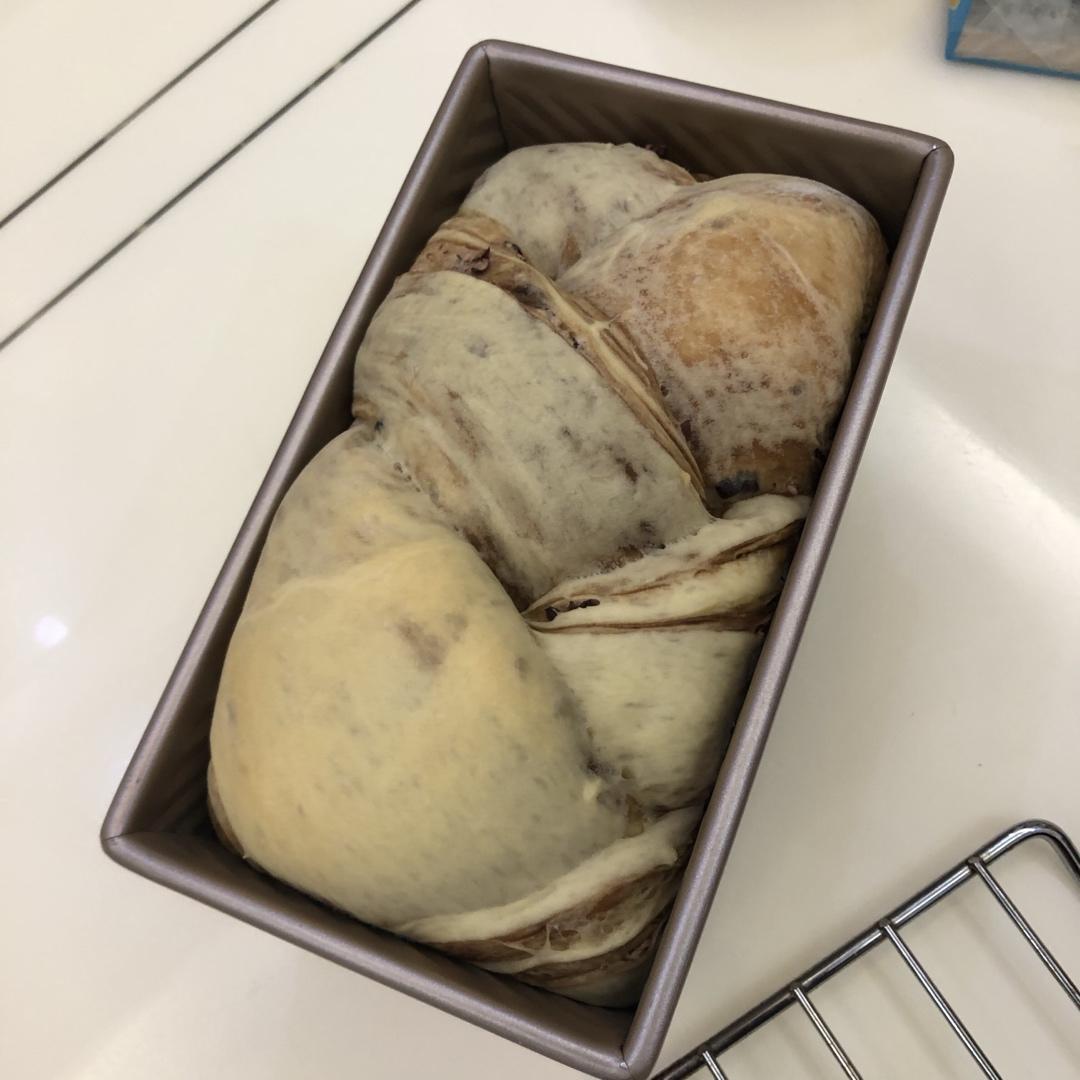 双重拉丝的红糖麻薯吐司