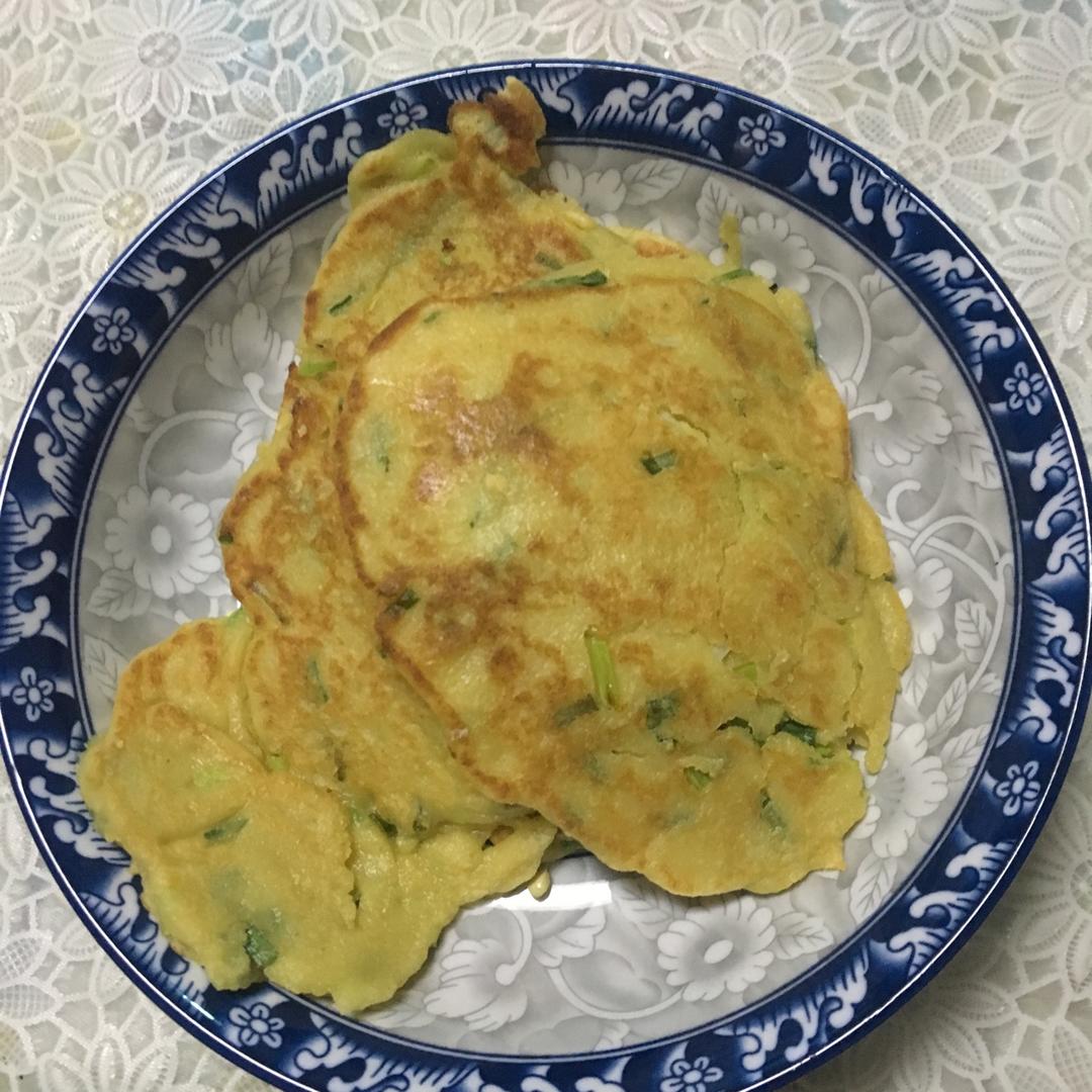 奶香豆渣饼