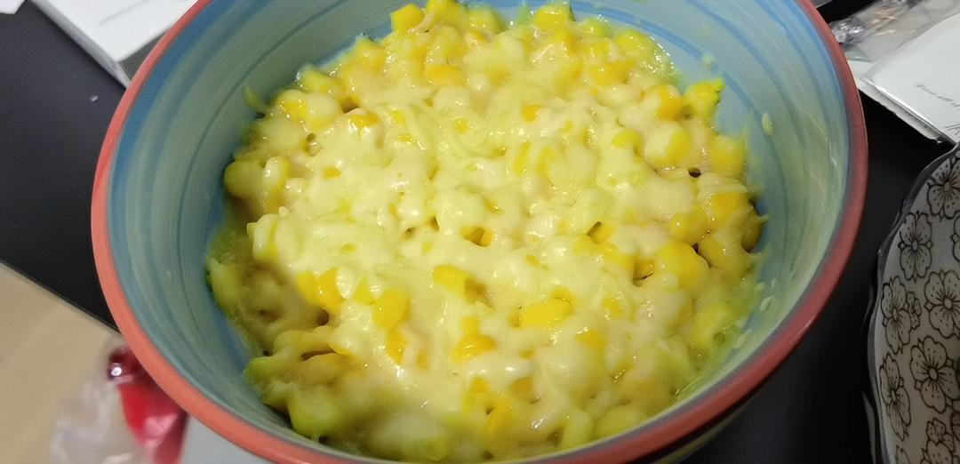 芝士玉米粒（微波炉版，超简单）