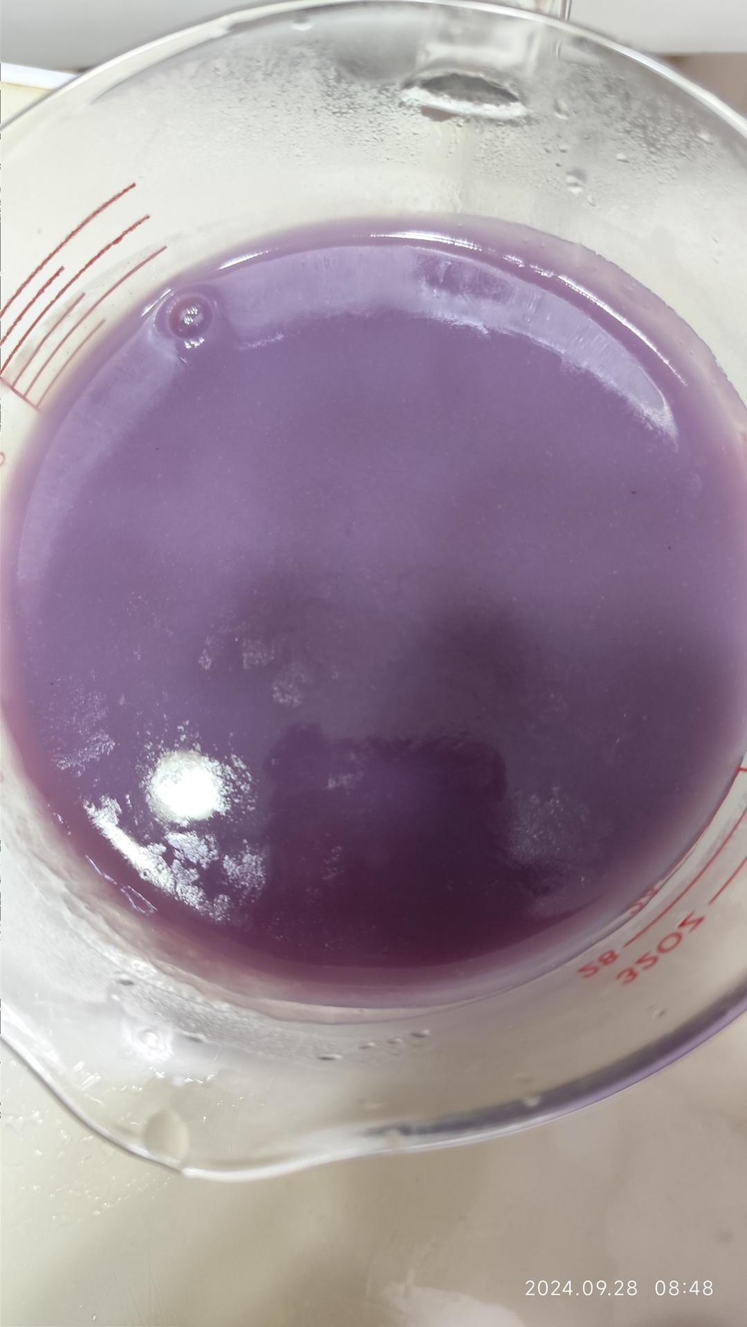 拉花米糊
