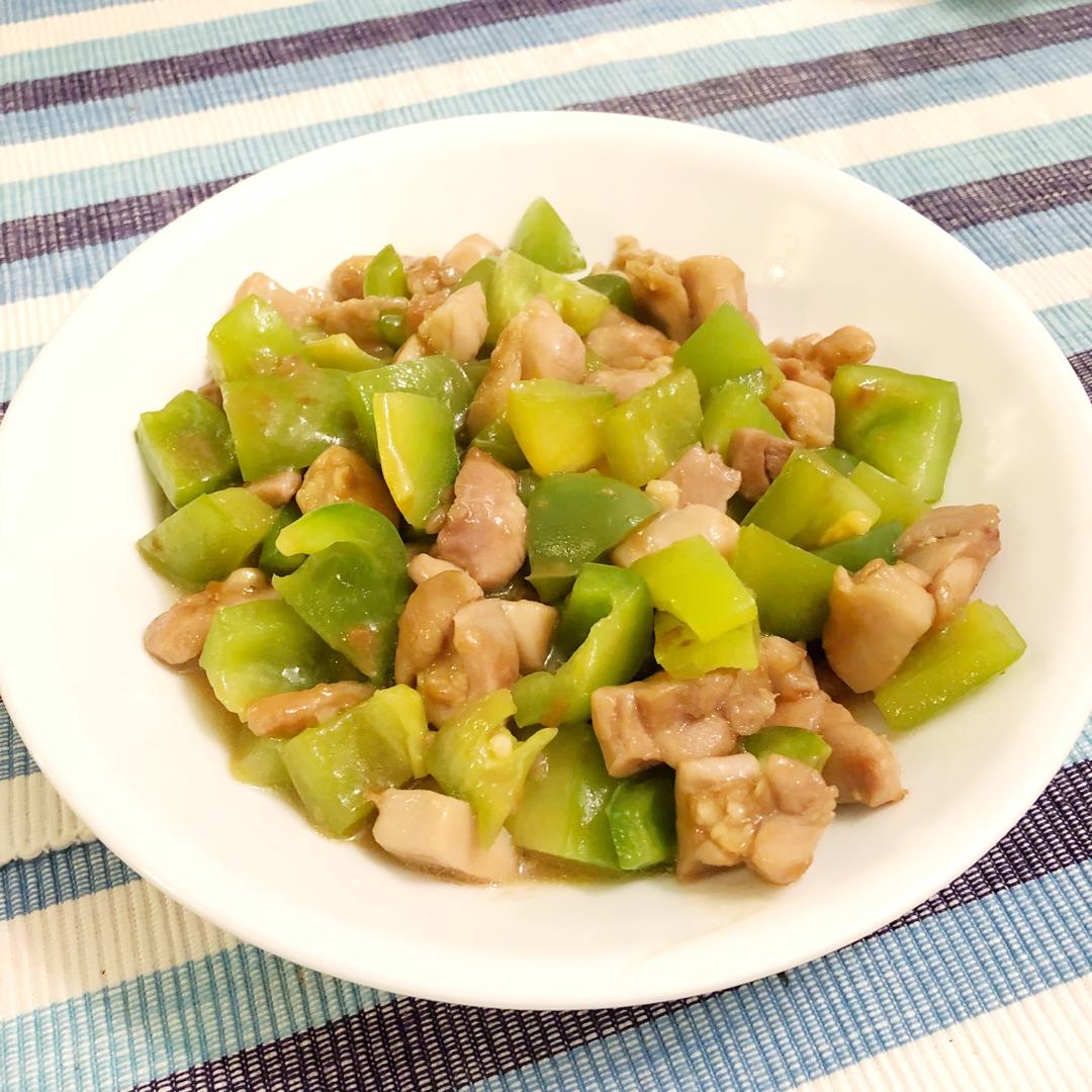 青椒炒鸡腿肉（大厨级别）