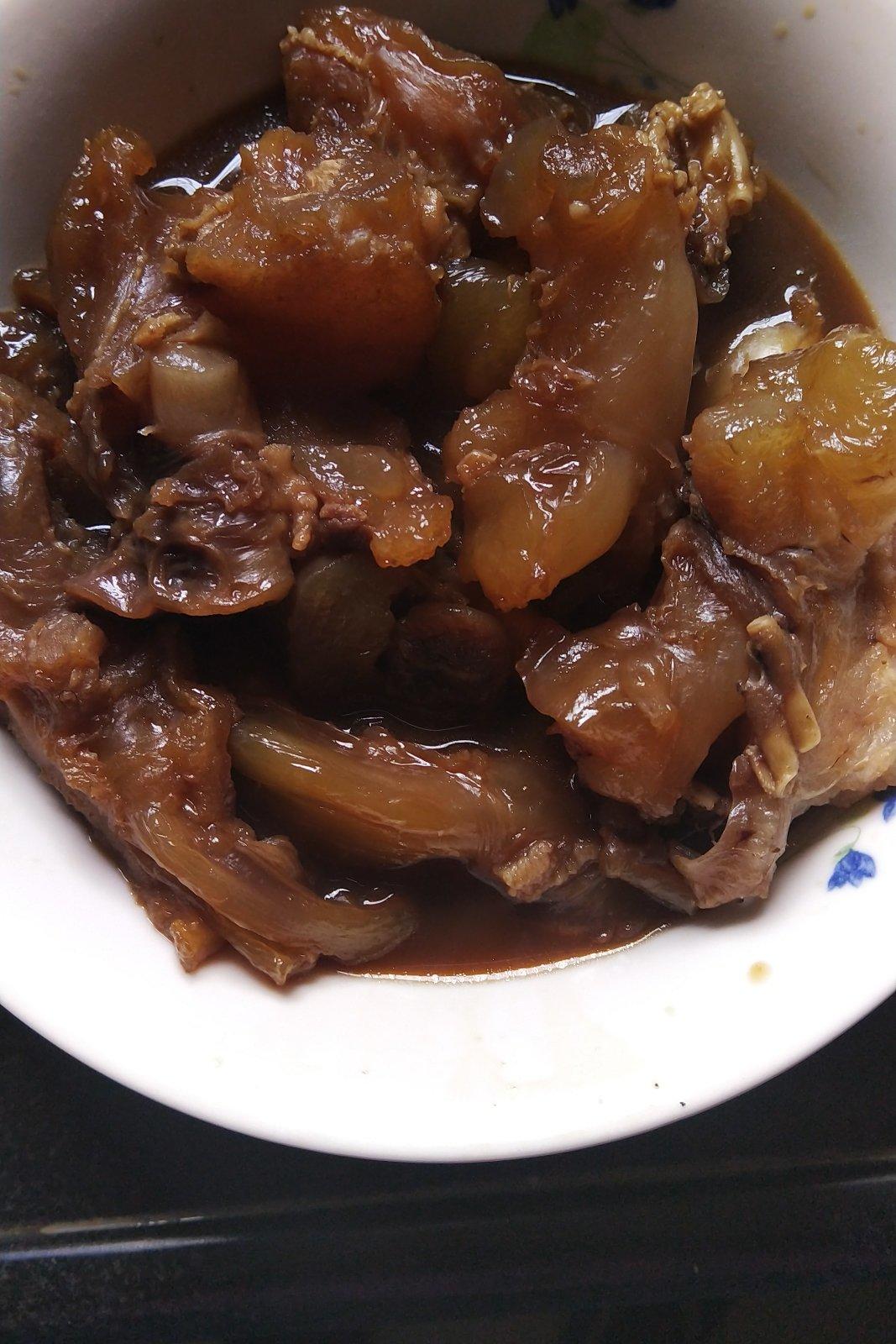 笨笨兔666做的炖牛筋