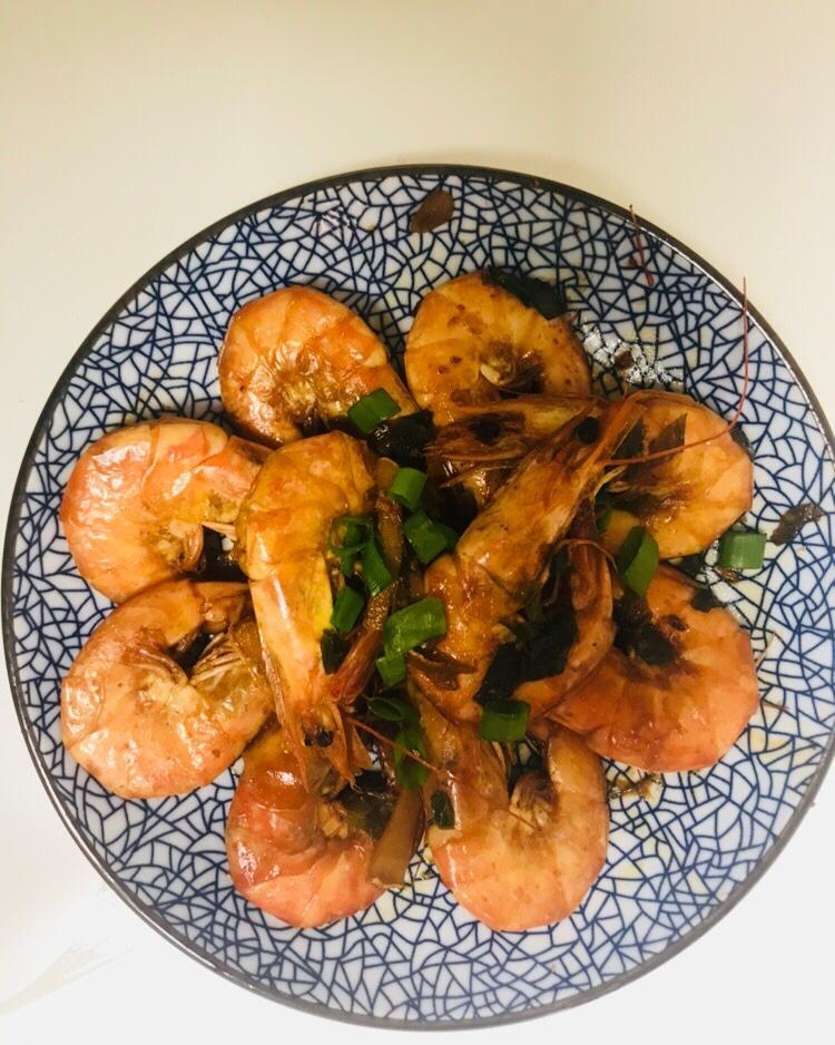 堂妈小厨——红烧大虾