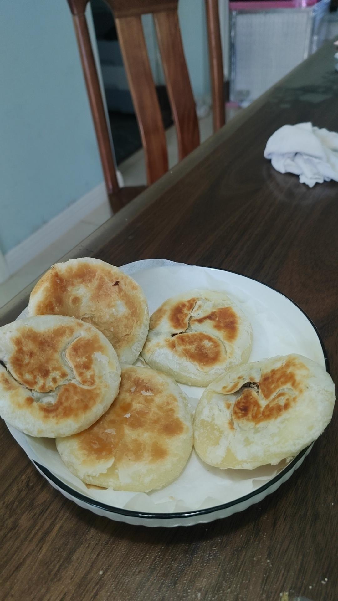 传统老婆饼(糯米馅)