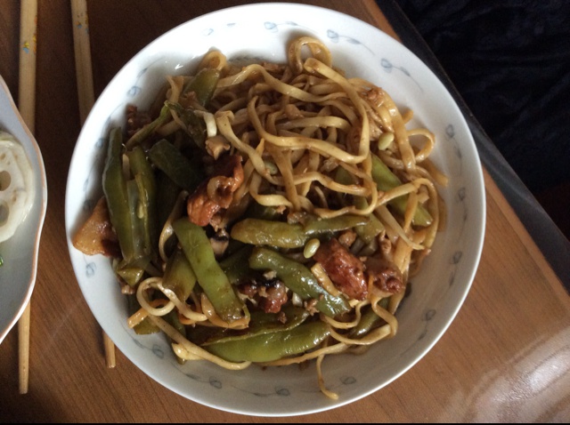 豆角焖面