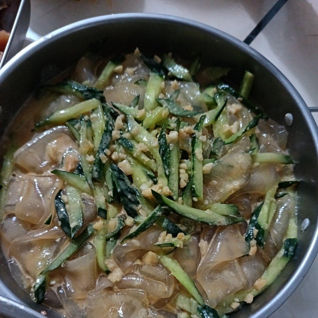 凉拌东北大拉皮