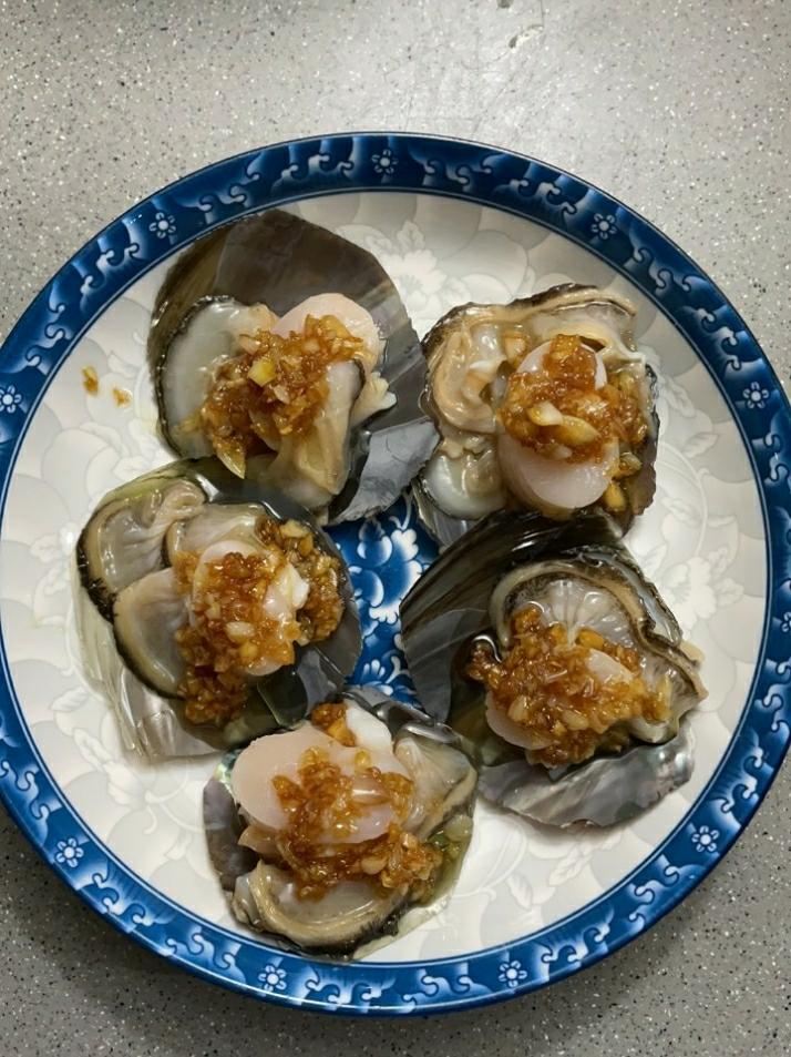 蒜茸粉丝蒸带子