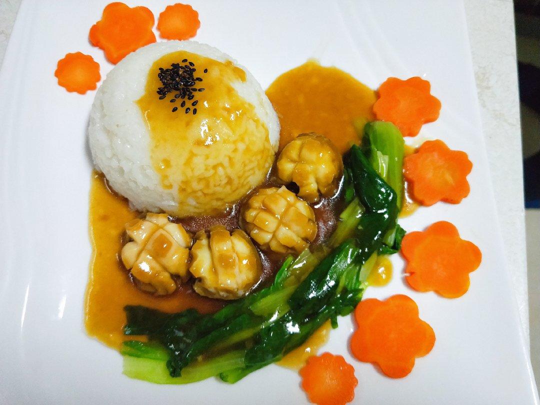 家常鲍鱼捞饭