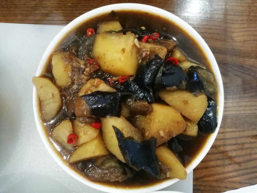 土豆炖茄子