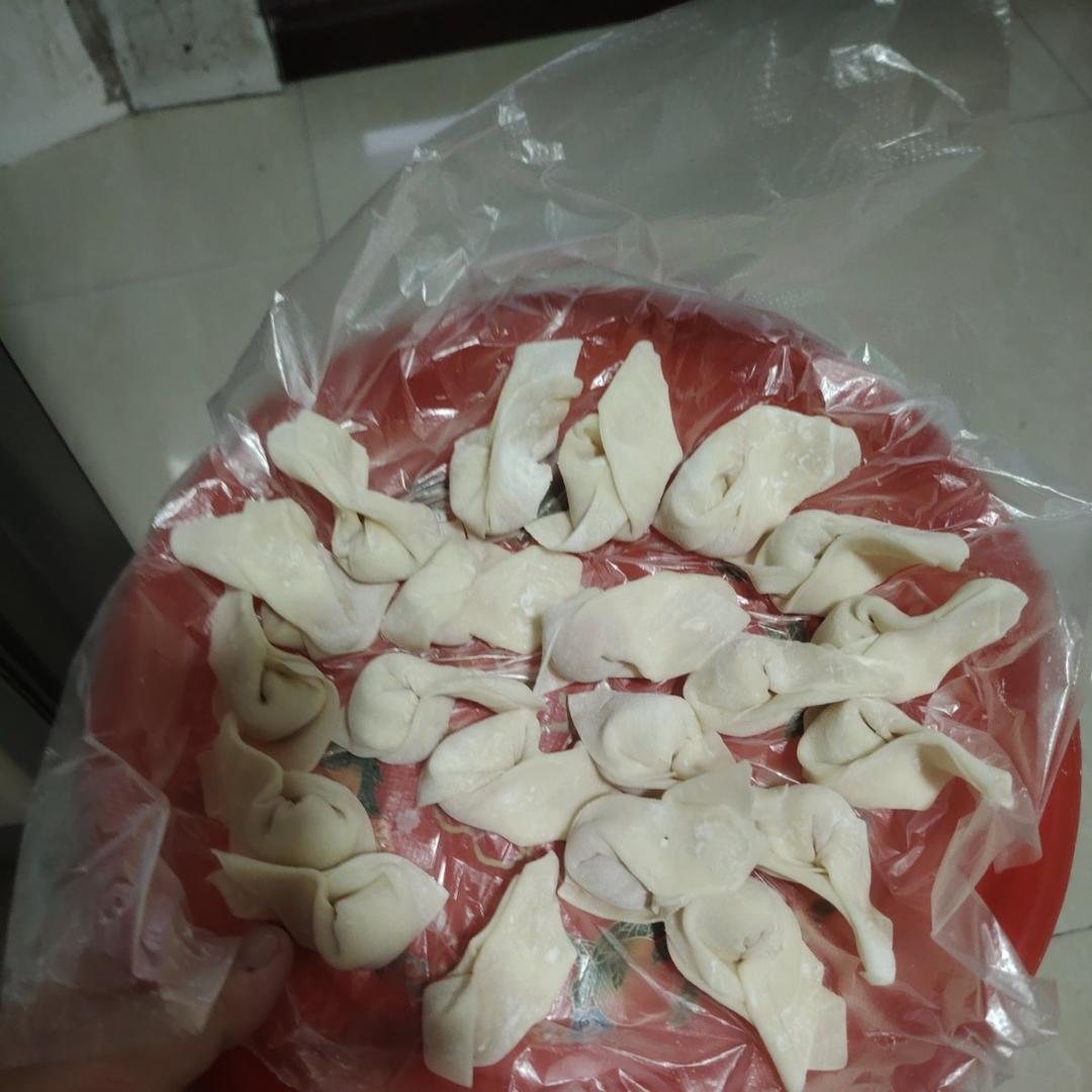 肉不柴的馄饨馅