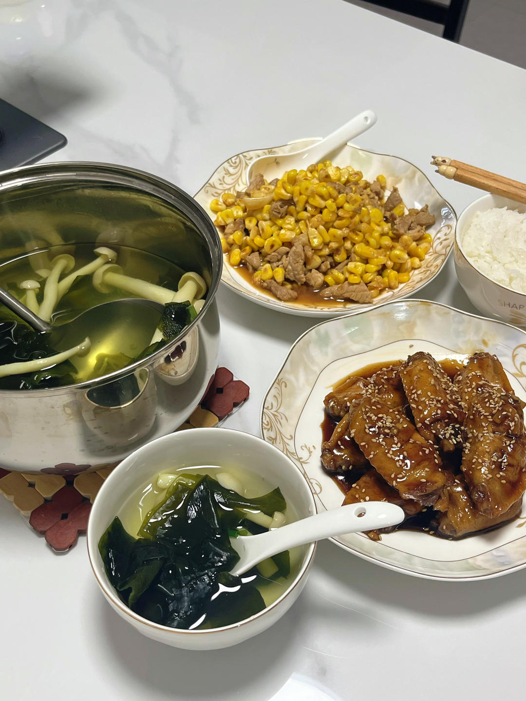 玉米炒肉