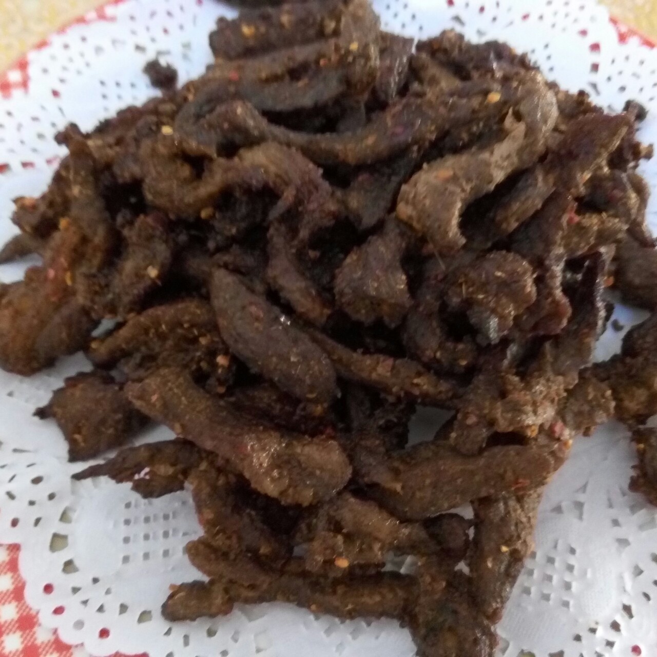 快手烤牛肉干
