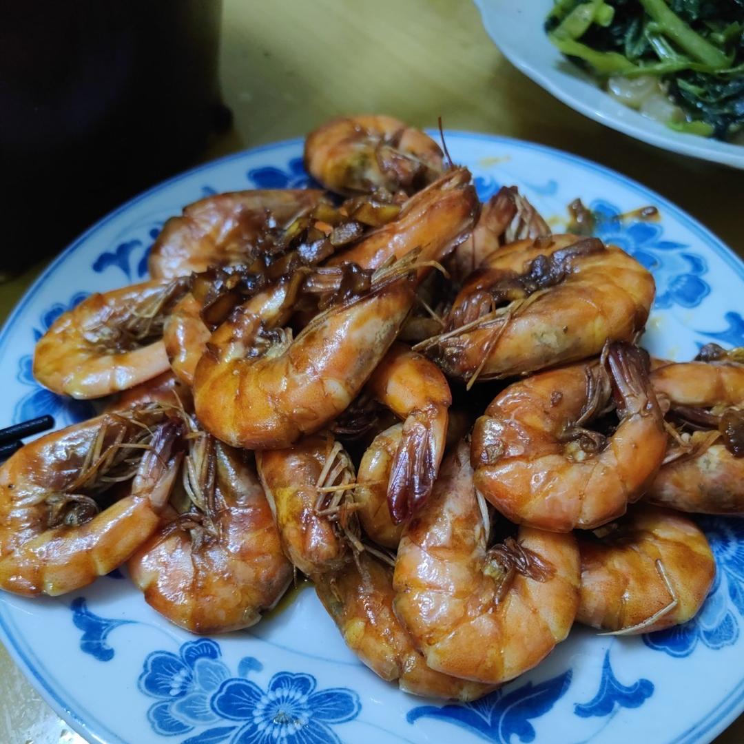 家庭版油焖大虾