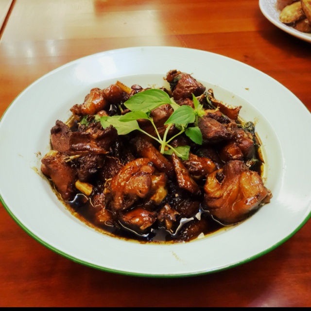 春笋三杯鸡