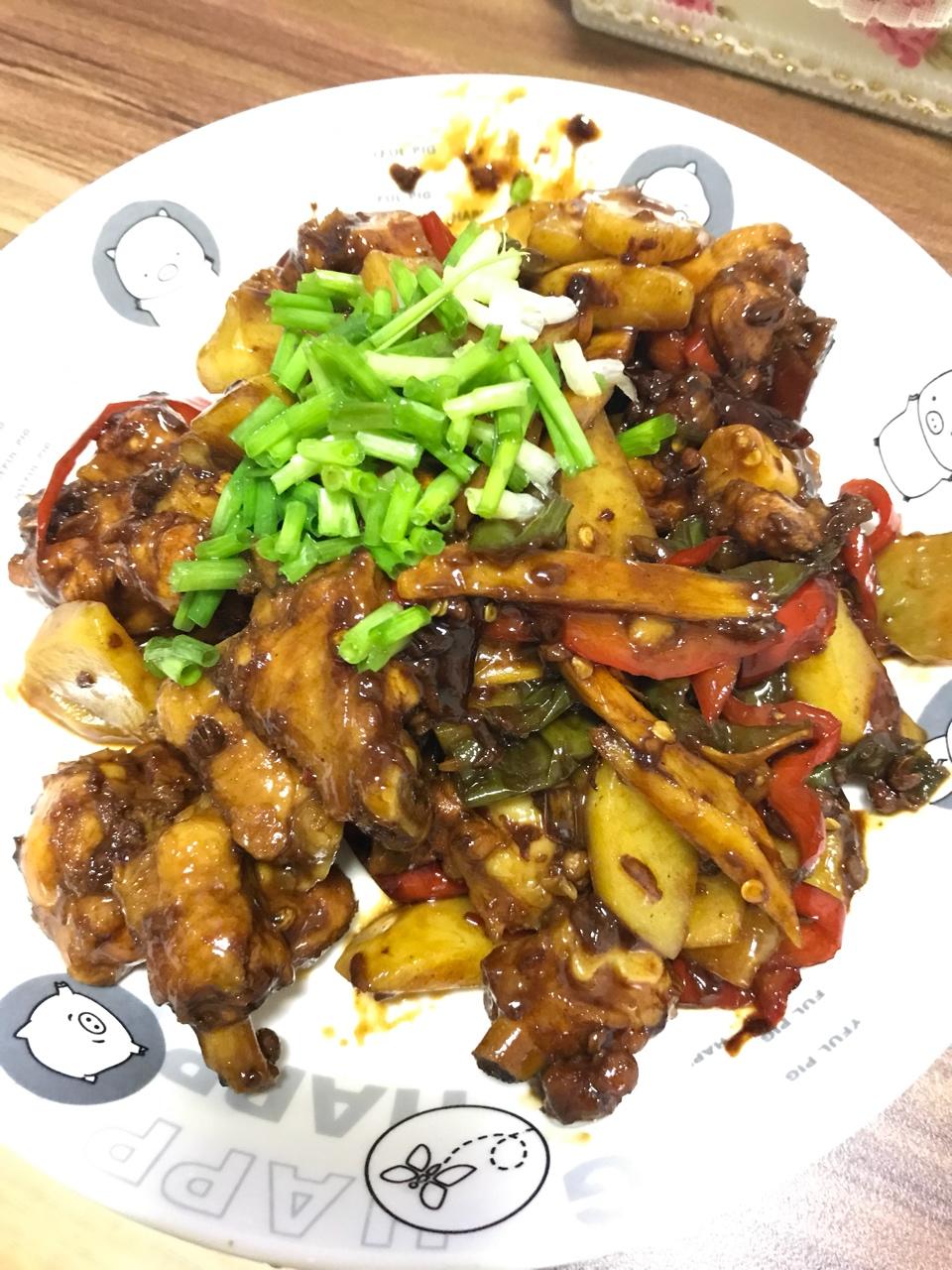 台式三杯鸡