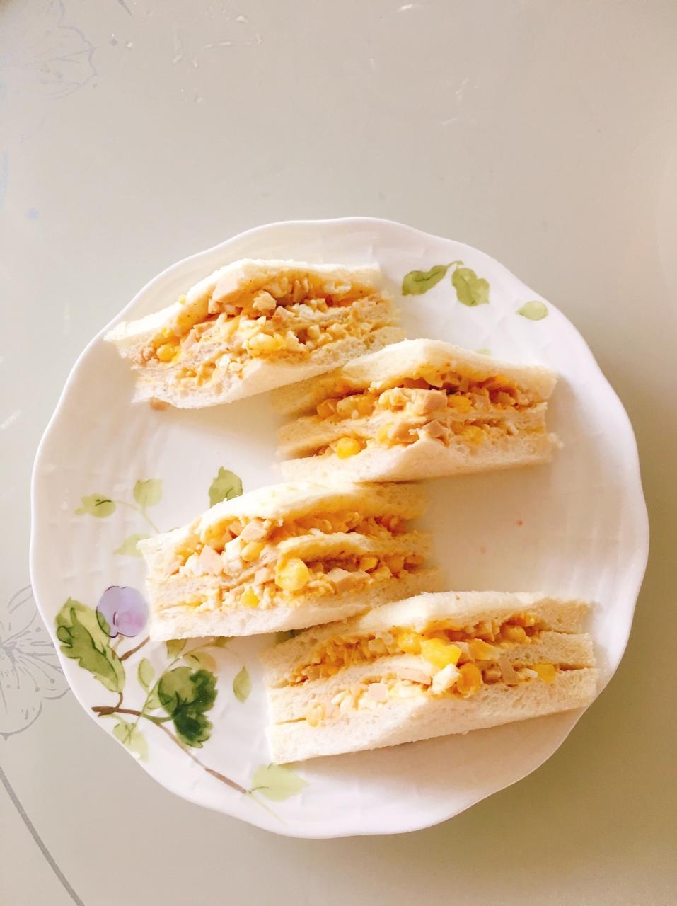 快手美味鸡蛋三明治