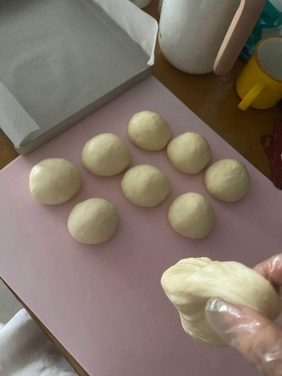 纯奶手撕吐司的做法 步骤1