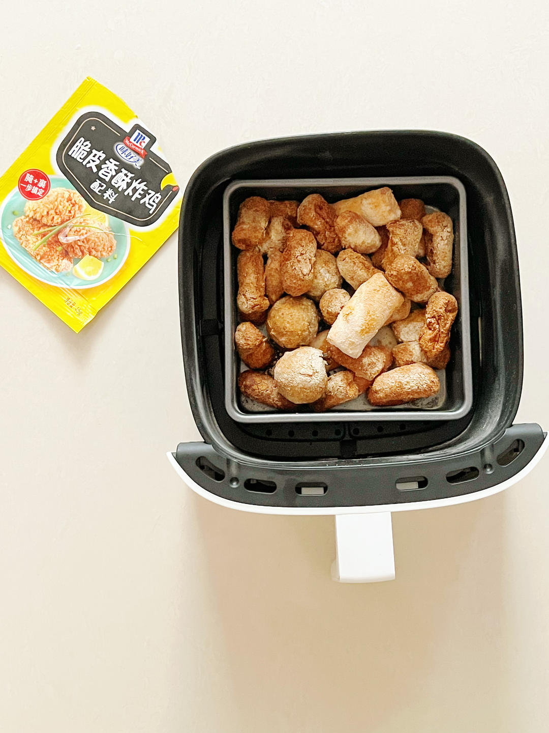 脆皮火锅丸子🍡（空气炸锅版）的做法