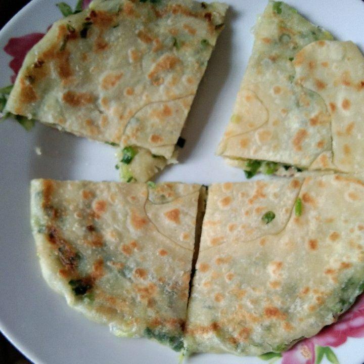 千层葱饼