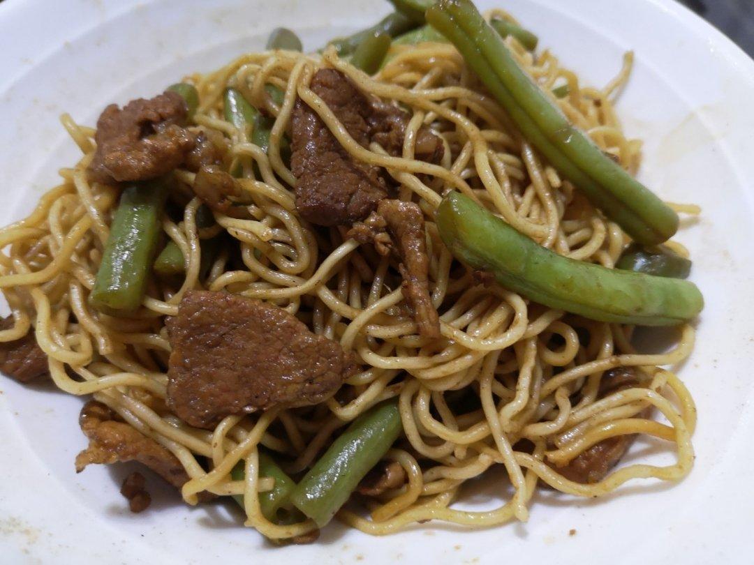 家常豆角焖面