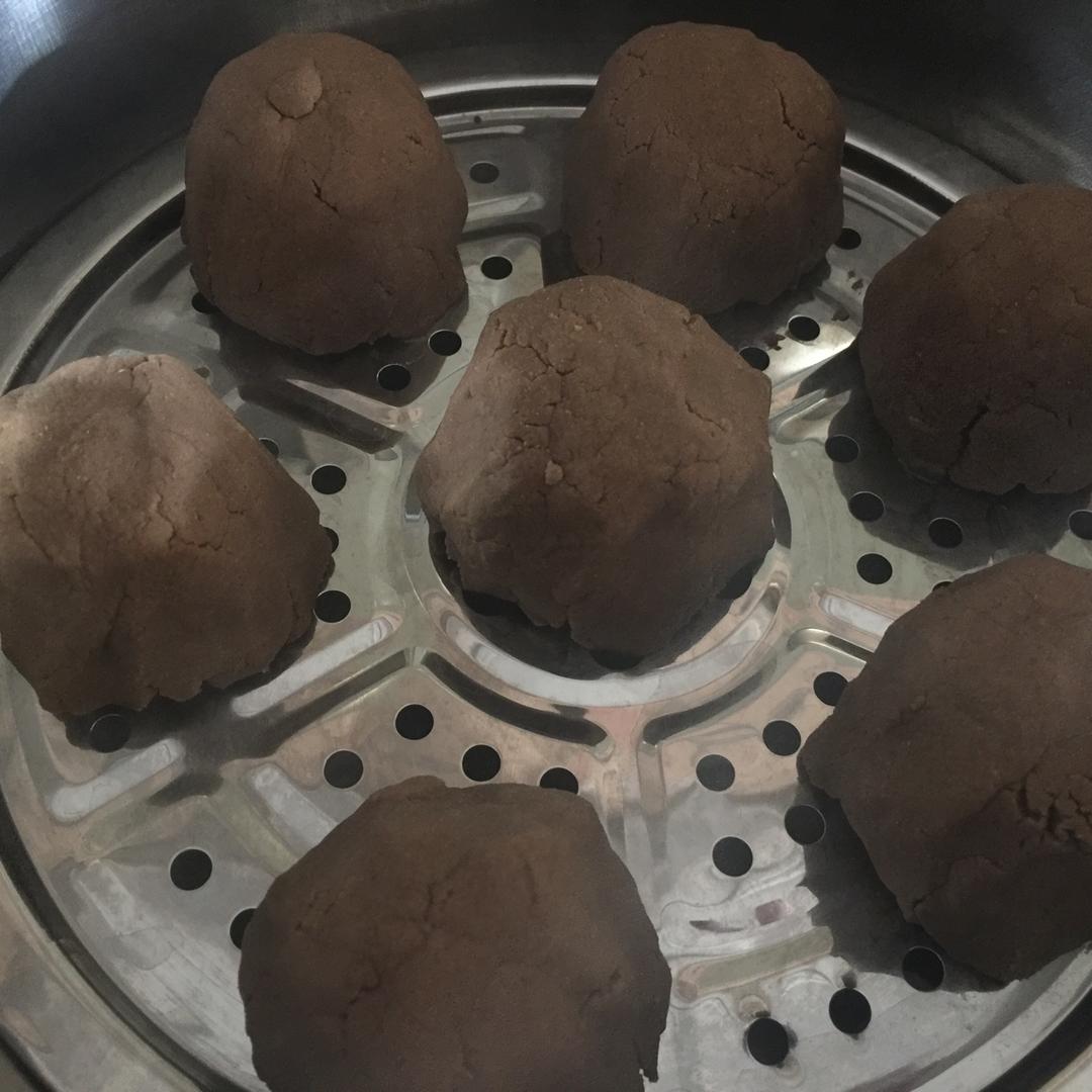 地瓜面窝头
