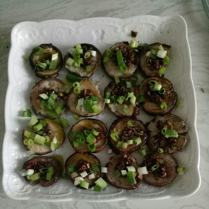 蒜蓉孜然烤香菇