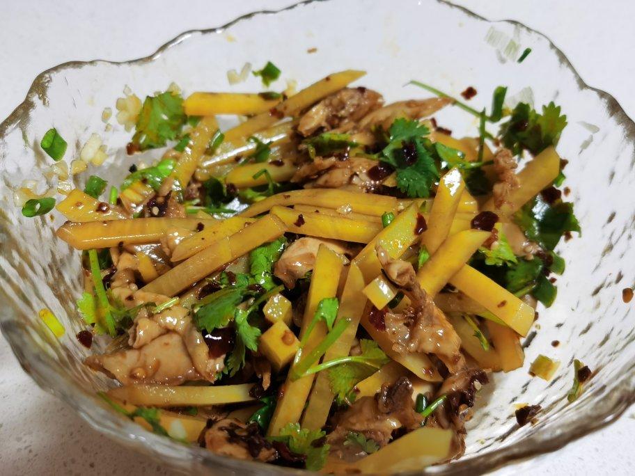 减脂健身｜凉拌手撕鸡丝（香辣&麻油版）