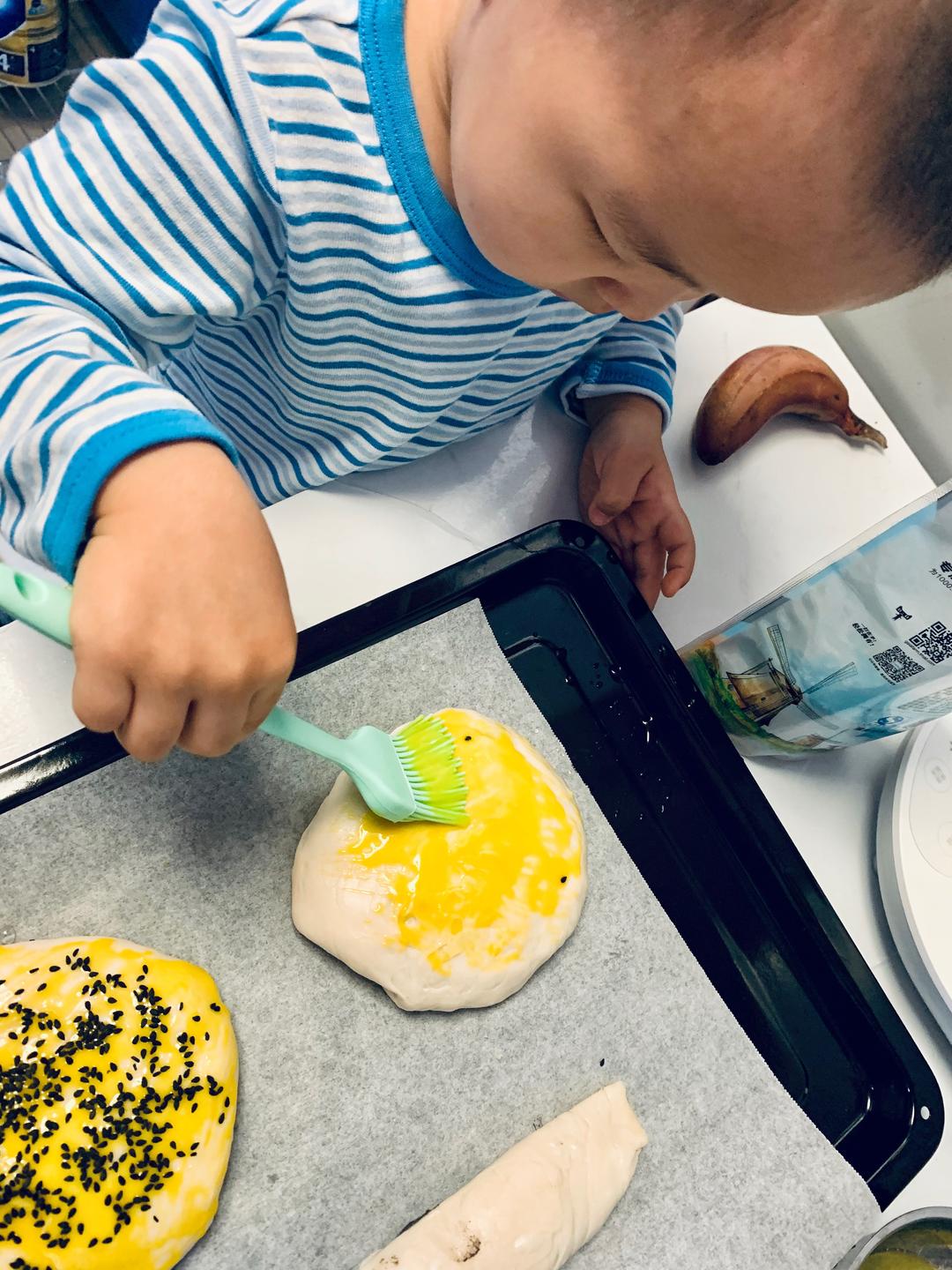 纯奶手撕吐司的做法 步骤1