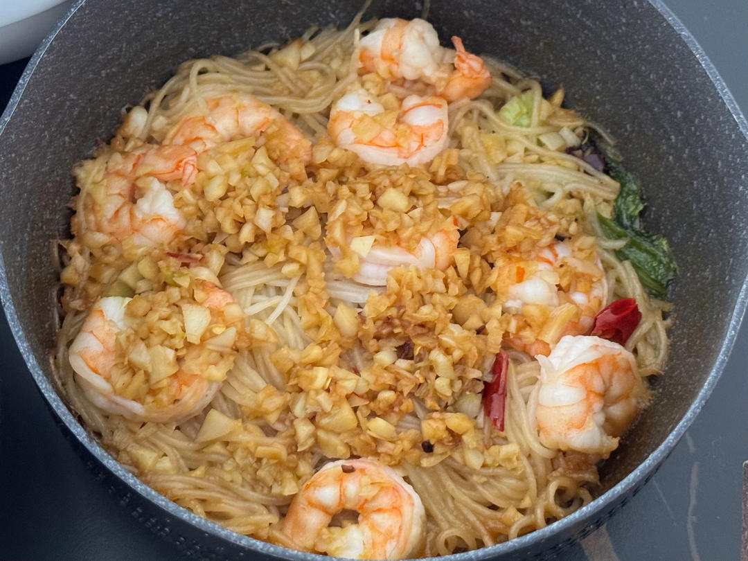 虾仁粉丝煲