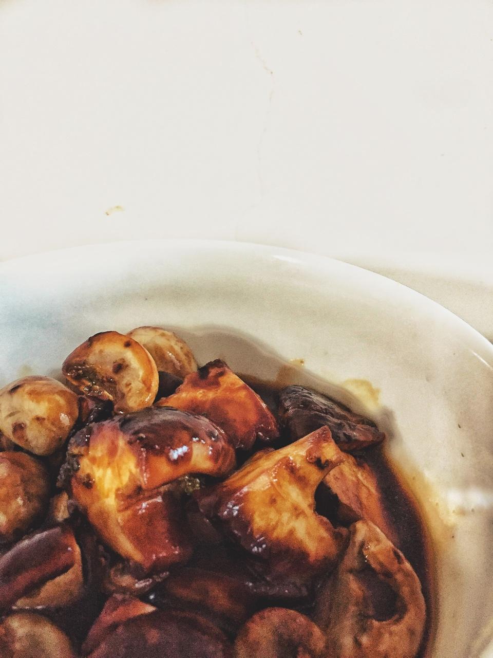 香蒜蚝油双菇