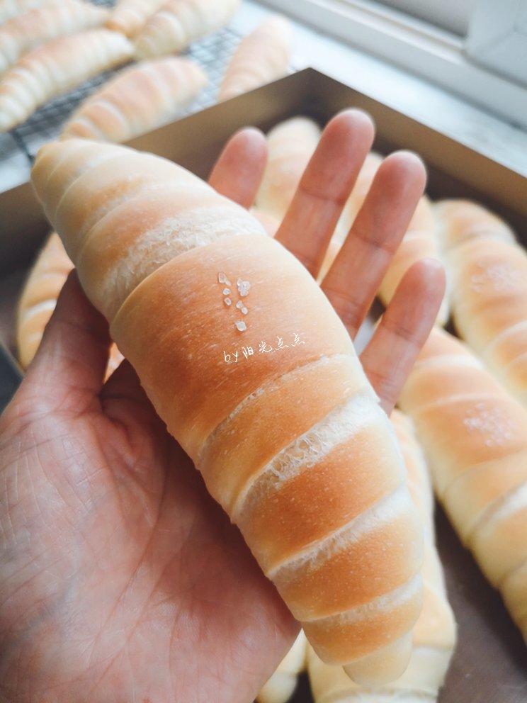【视频食谱】错过一定后悔的日式盐面包