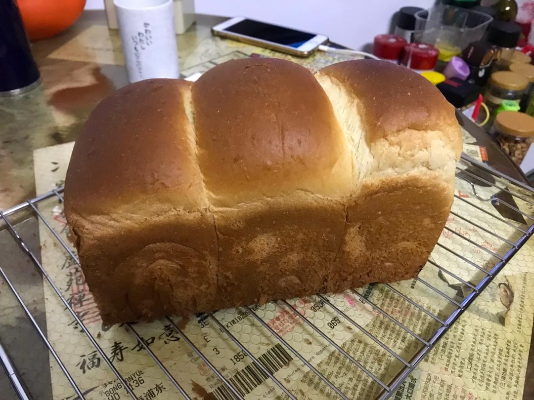 棉花牛奶吐司【超软、爆发力超好】