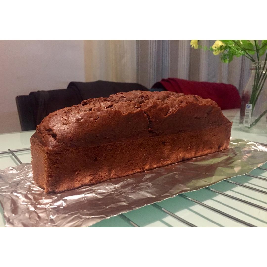 可能是最好吃的香蕉巧克力蛋糕